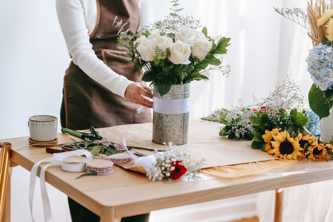 Flores para un nuevo hogar