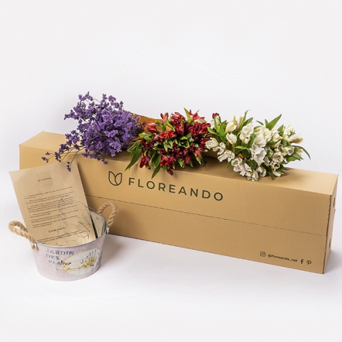 Caja - Vintage floral
