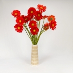 Miniatura de Gerbera roja (25 tallos)