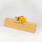 Miniatura de Rosas premium amarillas (25 tallos)